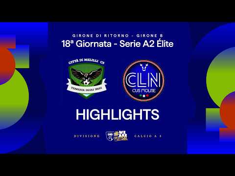 Città di Melilli-CLN CUS Molise 1-8 | Gol e HL | 18ª giornata | Serie A2 Élite 2025/26 - B