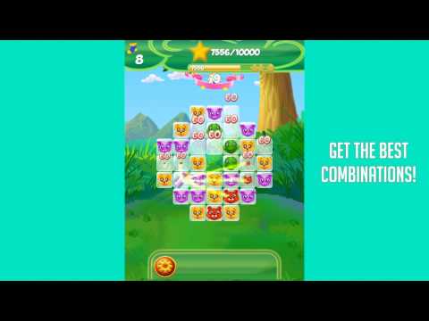 Little Pet Friend Pals Match 3 - Gameplay video