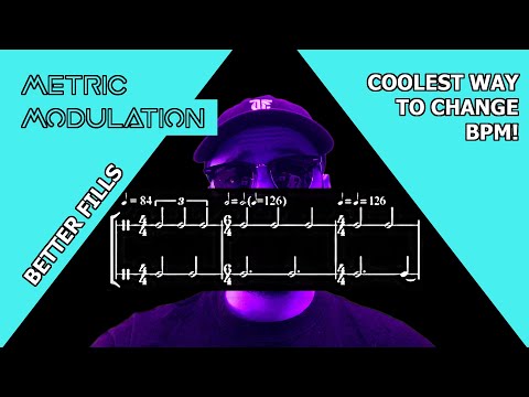 Ways To Use METRIC MODULATION in Bass Music | Change BPM, Complex DRUM FILLS, DJ TRANSITIONS