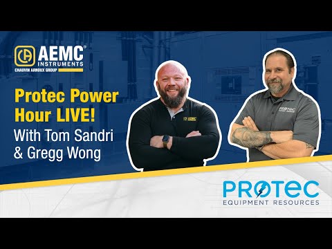 AEMC® Instruments Joins Protec Power Hour LIVE!