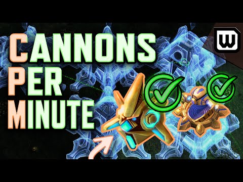 Can you beat StarCraft 2 AI with only PROBES + CANNONS? NO RUSH!