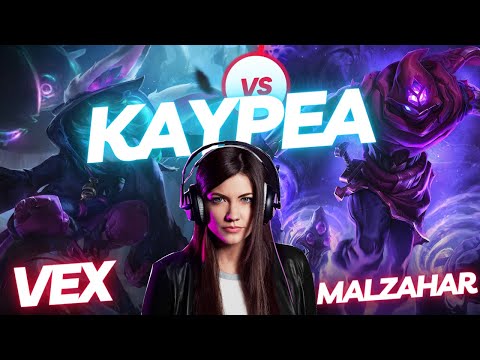 KAYPEA | VEX VS MALZAHAR  | MID GAMEPLAY | Patch 13.16 / Season 13 | #LeagueofLegends