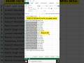 How To Separate Data Columns Wise Text To Columns Shorts Excel Msexcel Exceltutorial Viral