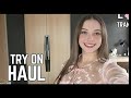 Try On Haul Transparent 4K Dry Vs Wet Challenge