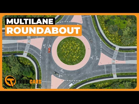 How to Use Multi-lane Roundabout | How to Yield, Enter and Exit Multi-lane Roundabout Traffic Circle