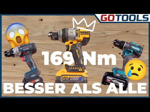 Power-Battle: DeWalt gegen Bosch und Makita – Welcher Schrauber siegt? DEWALT DCD1007NT