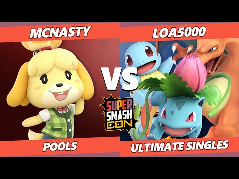 SSC Fall Fest - McNasty (Isabelle) Vs. LOA5000 (Pokemon Trainer) SSBU Ultimate Tournament