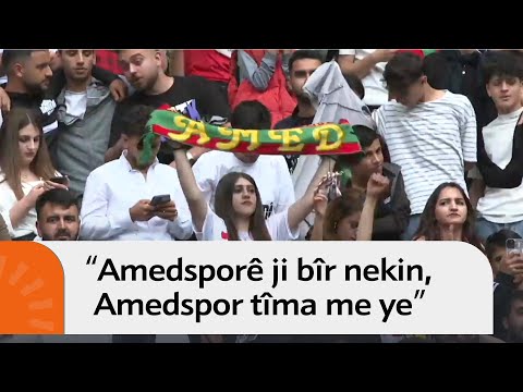 "Don't forget Amedspor, Amedspor is our team."