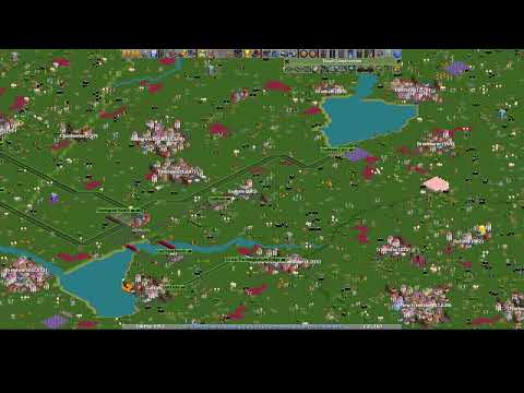 10 Hours of OpenTTD - Transport Tycoon Deluxe - Toyland - Gameplay