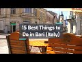 Best things to do in Bari | Bari Italy 2024 | Beautiful Places to Visit in Bari Italy