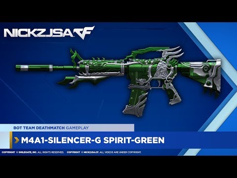M4A1-Silencer-G Spirit-Green | CROSSFIRE China 2.0