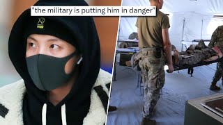 Jin BEGS JHope &quot;Go To ER&quot;! Soldier LEAKS JHope SICK At Camp After Eating Poison Food? Staff In JAIL!