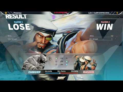 WNF SFV - Off Season 2.2 - Pmoney (Zangief) vs L|U | CaliPower (Rashid