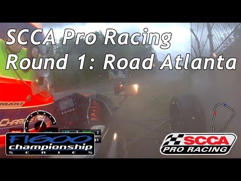 Formula Ford wreck! I lost control at over 130mph! Road Atlanta - Race 2