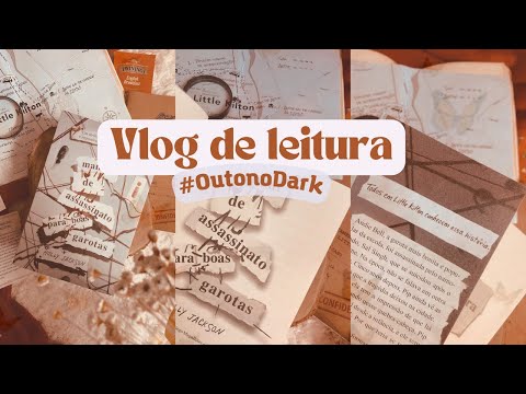 #Vlog 02 | Lendo Manual de assassinato para boas garotas #OutonoDark ??