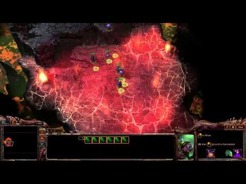 Baneling (Splitter or Hunter Strain) - Evolution Mission - StarCraft II Heart of The Swarm