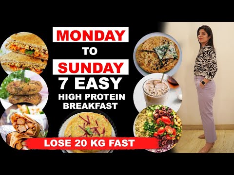 Monday to Sunday 10 minute breakfast recipes | 7 Easy breakfast |7 Healthy Breakfast|Dr.Shikha Singh