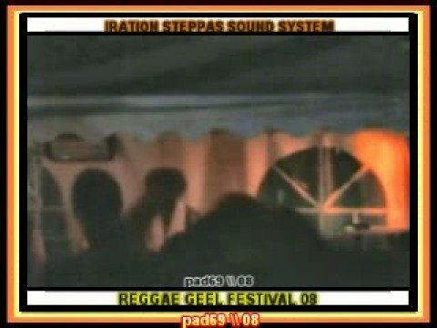 IRATION STEPPAS ft danman (uk) - walk & talk with Jah Love (izyah davis) @ Reggae Geel (b) 01-08-08