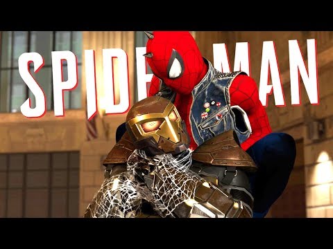 SHOCKER BOSS FIGHT!! | Spider-Man PS4 - Part 4