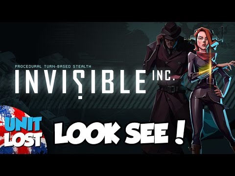 Invisible, Inc. Gameplay First Impressions - Look See!