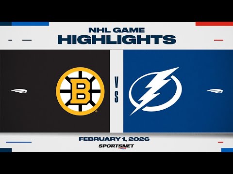 NHL Stadium Series Highlights | Bruins vs. Lightning - February 1, 2026