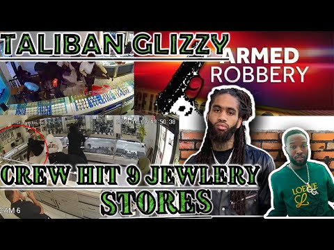 Shy Glizzy affiliate Taliban Glizzy face 70 years in prison  9 jewelry store robberies #antglizzy