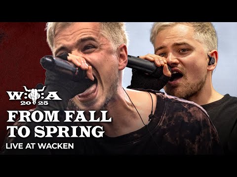 From Fall to Spring performing at Wacken Open Air in 2025