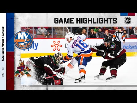 Islanders @ Coyotes 10/23/21 | NHL Highlights