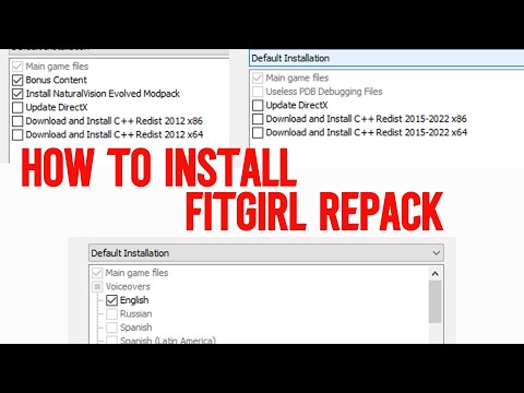 how to install any game from fitgirl repack