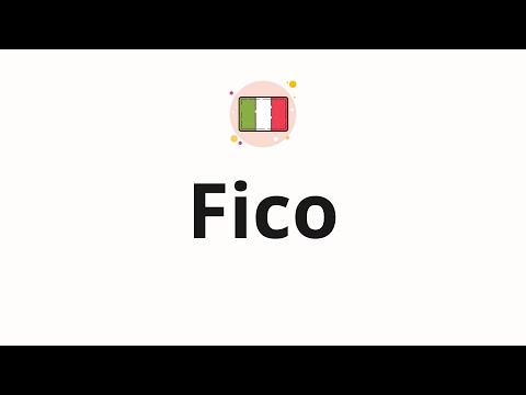 How to pronounce Fico