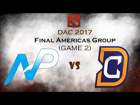 Team NP vs Digital Chaos (Final Americas Group) Game 2 DAC 2017