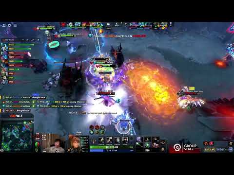 Hokori Upsets PSG.LGD in the Group Stages |  The International 2022