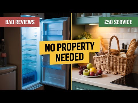 Start a Low-Cost Grocery Delivery Service for Airbnb Hosts UK | Easy Side Hustle - low-cost business idea