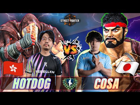 SF6 🔥 M.Bison ♦ #1 Ranked HotDog29  VS  COSA ♦ RYU 🔥 Best High Level Gameplay ♦
