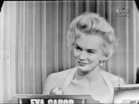 , title : 'What’s My Line? - Eva Gabor (Aug 8, 1954)'