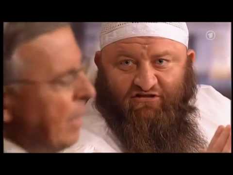 Salafist bei Maischberger   Wolfgang Bosbach erklärt wo ihm der Kamm schwillt