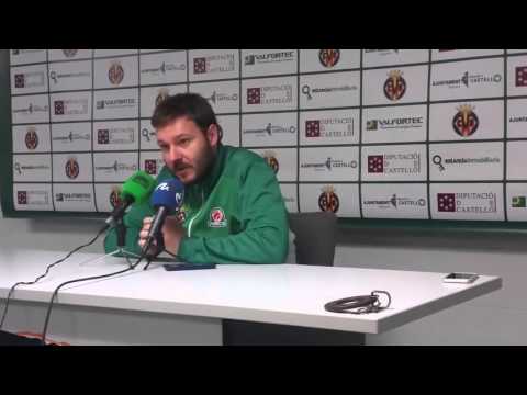 Rueda de Prensa Toni Ten antes del San Pablo Inmobiliaria Burgos - Amics Castelló