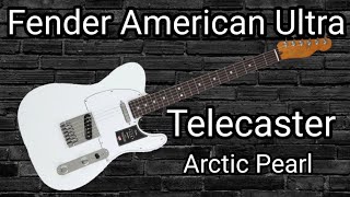 Video thumbnail for Unboxing The New Fender American Ultra Telecaster - Arctic Pearl by Rich Bischoff