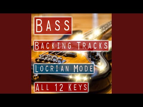 F#m7b5 Locrian Backing Track for Bass