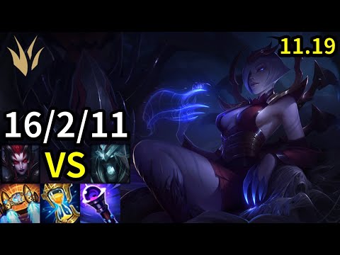 Elise Jungle vs Karthus  - KR Master | Patch 11.19