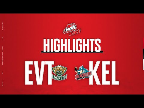 Everett Silvertips at Kelowna Rockets 3/16 | WHL Highlights 2023-24