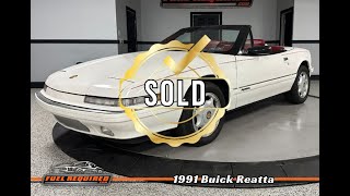 Video Thumbnail for 1991 Buick Reatta