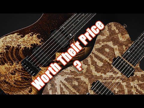 ESP USA Te-II HT Dino Muradian Snake Skin Quilt Top Pyrograph 1 Of 10 Limited image 17