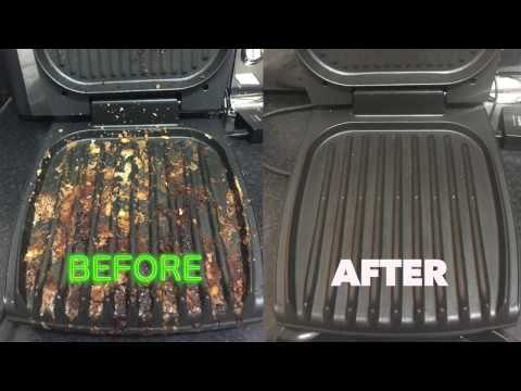 How to clean your George Foreman Grill the easy way - like a BOSS!