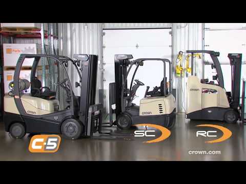 Crown Counterbalanced Forklifts