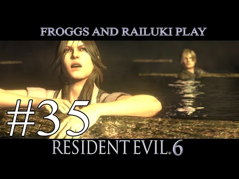 Resident Evil 6 w/Railuki - Part 35 WATER LEVEL