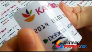 760 Micron Plastik, AVM Müşteri Kartı. Matbaamarket.net
