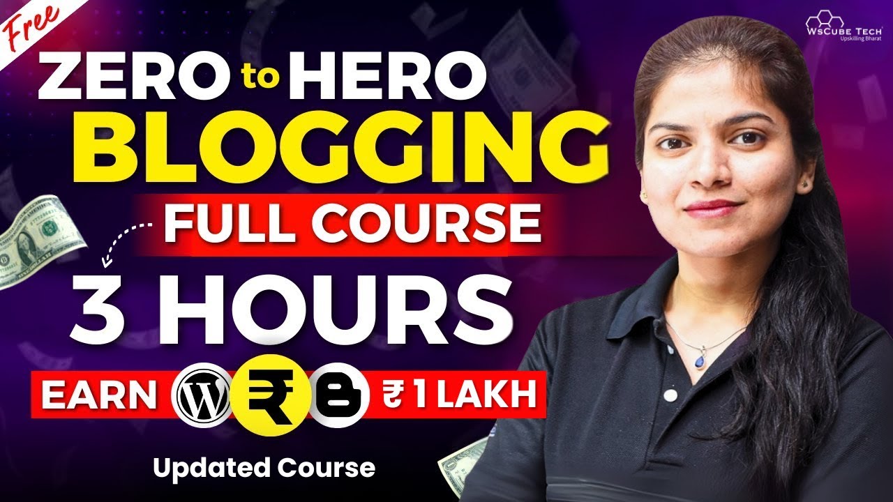 Blogging Full Course for Beginners to Pro in 3 HOURS (Free) - 2024 Edition