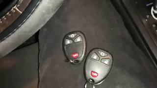 How to program your Chevy/Gm keyless entry remote 2007 to 2016 trucks and cars *read description*