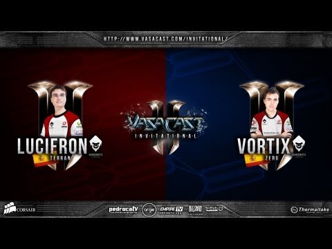 Vasacast Invitational (ENG) Day 2 - Semifinal - LucifroN vs VortiX - 1°Game